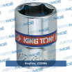 Головка торцевая стандартная шестигранная 1/4", 1/4", дюймовая 233508S King Tony (мини-фото №1)