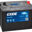 Аккумуляторная батарея 12в 45а/ч 330А п.т., о.п., ев. кл. EB454 Exide (мини-фото №1)