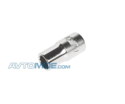 Головка торцевая 12-гранная 1/4" х 7мм, длина 25мм JTC /1/20/1000 JTC22607 JTC (фото №1)