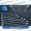 Набор накидных и рожковых ключей, рулетка, ложемент, 15 предметов 9-90315MR King Tony (мини-фото №2)