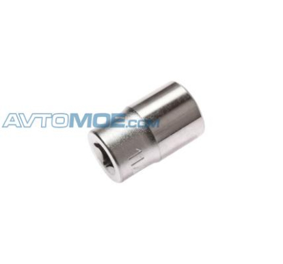 Головка торцевая 6-гранная 1/4" х 11мм, длина 25мм JTC /1/20/1000 JTC22511 JTC (фото №1)