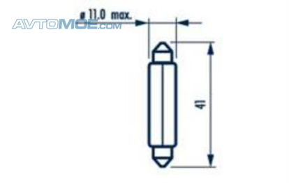 Лампа салонная 17327 Narva (фото №1)