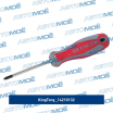 Отвертка крестовая Phillips №1, 80 мм 14210132 King Tony (мини-фото №2)