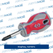 Отвёртка крестовая Phillips №2, 038мм 14210214 King Tony (мини-фото №2)