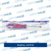Отвертка крестовая Phillips №1, 80 мм 14210132 King Tony (мини-фото №1)