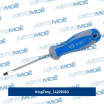 Отвёртка шлицевая Slotted 3.0мм, 75мм 14220303 King Tony (мини-фото №2)