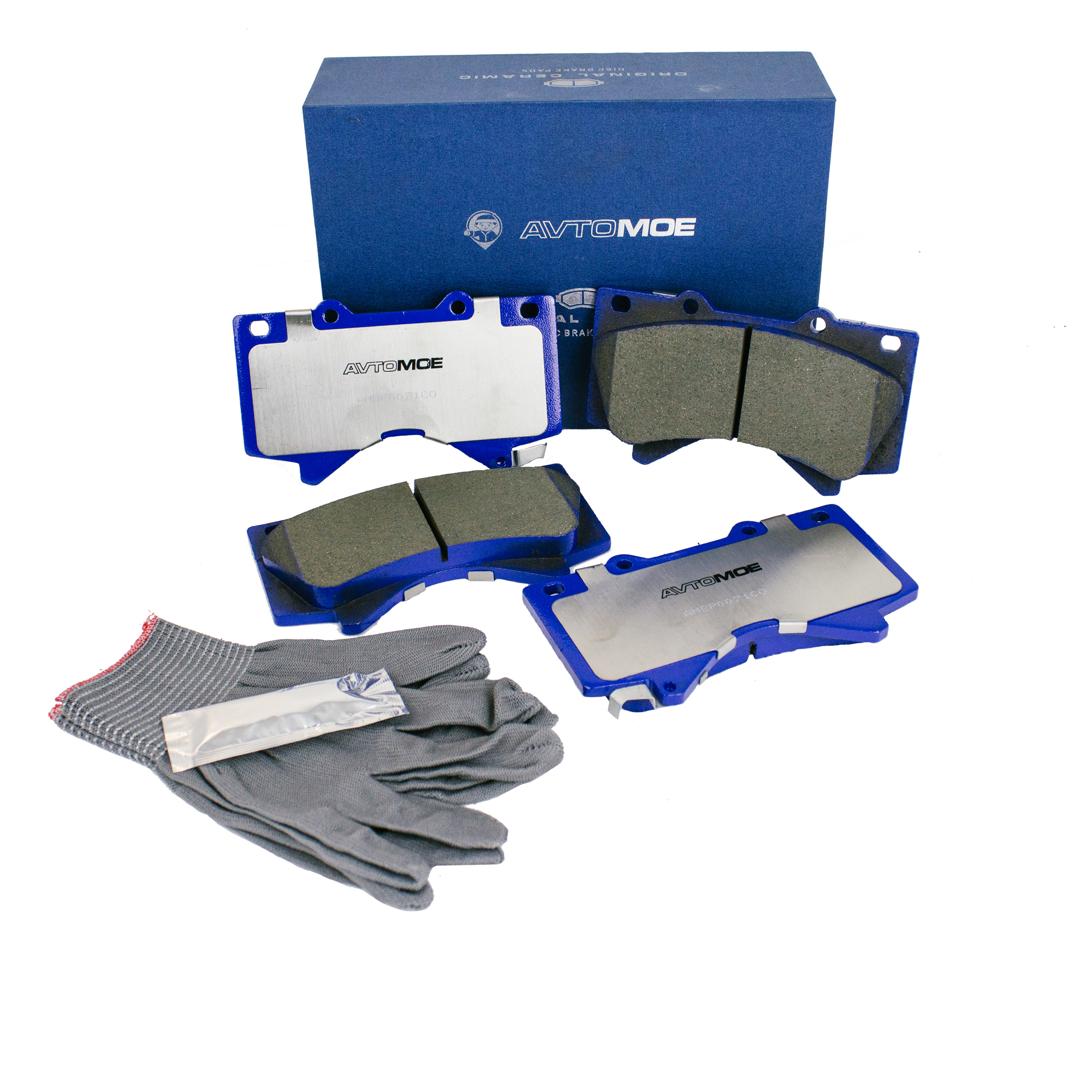 Колодки тормозные передние AMBP0071CO AVTOMOE