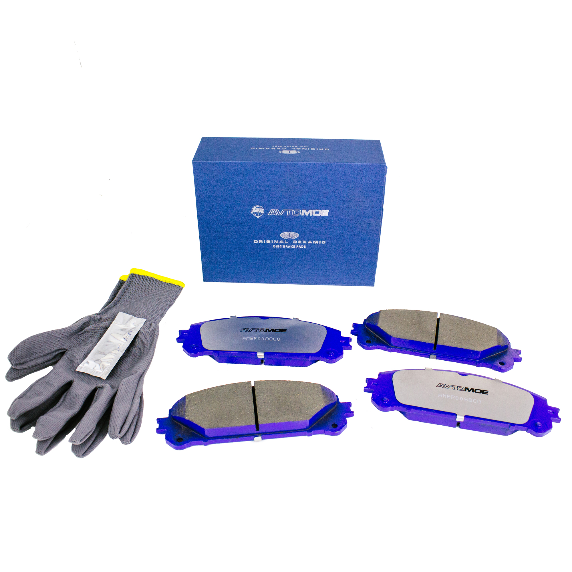Колодки тормозные передние AMBP0088CO AVTOMOE
