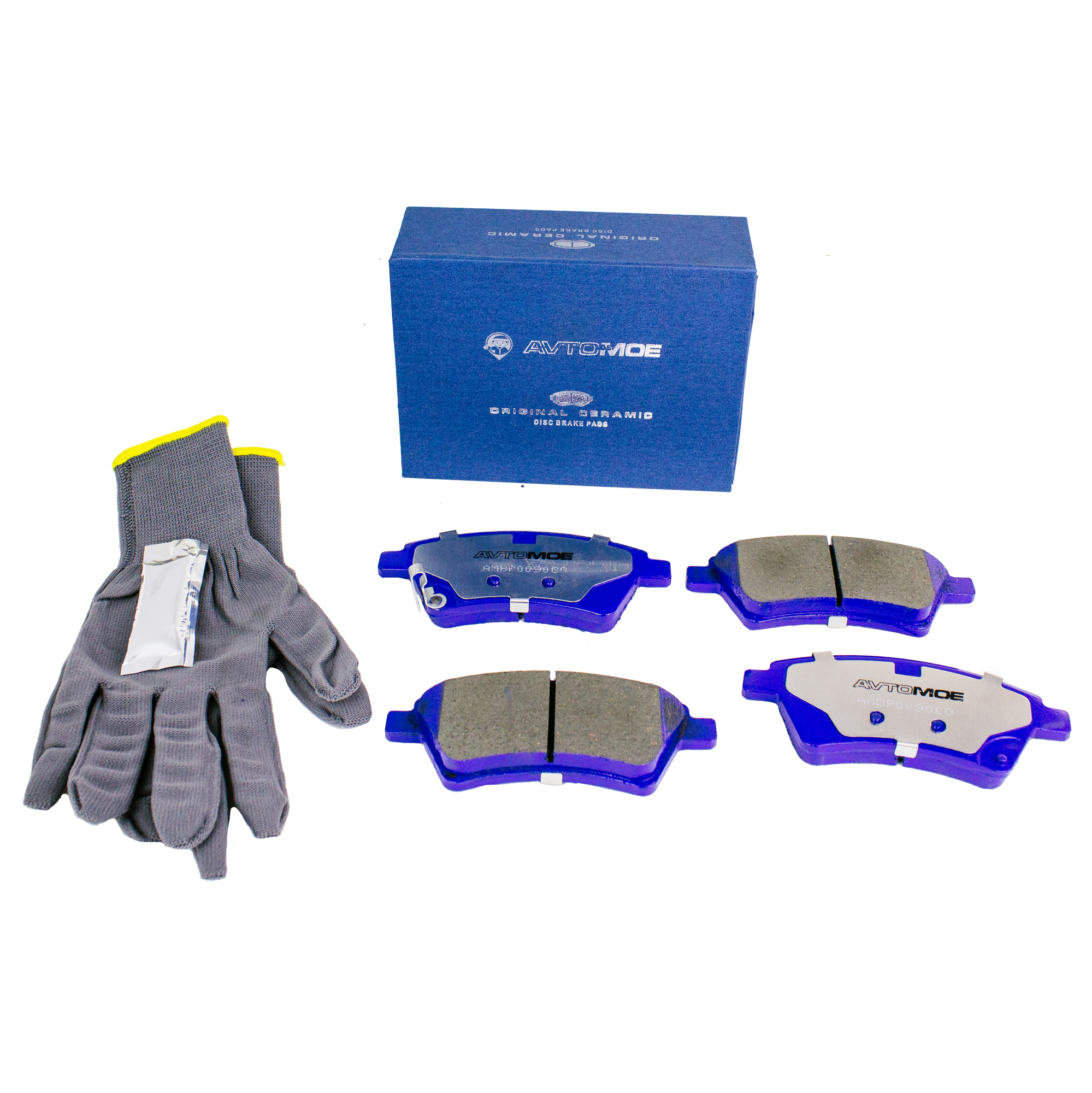Колодки тормозные передние AMBP0090CO AVTOMOE