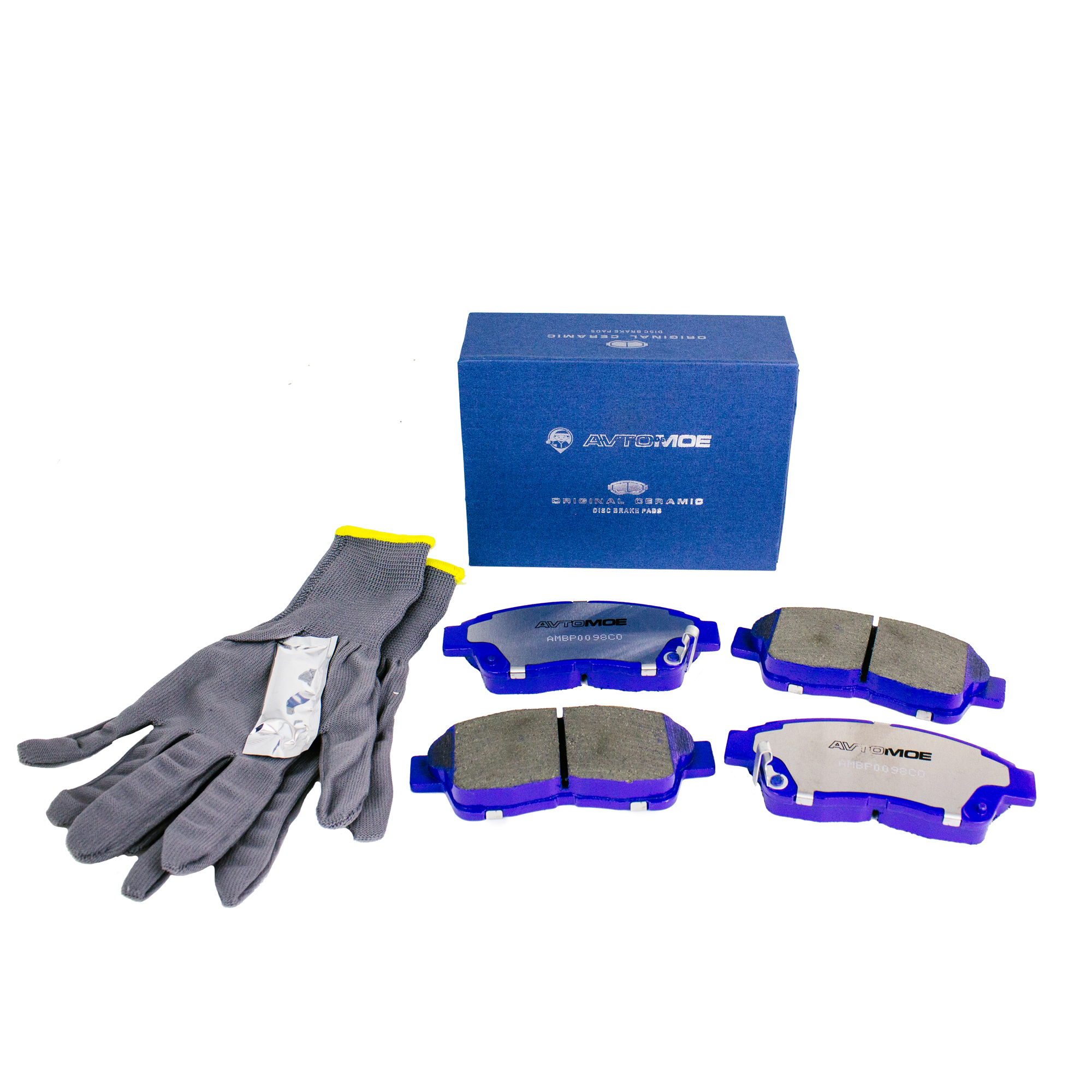 Колодки тормозные передние AMBP0098CO AVTOMOE