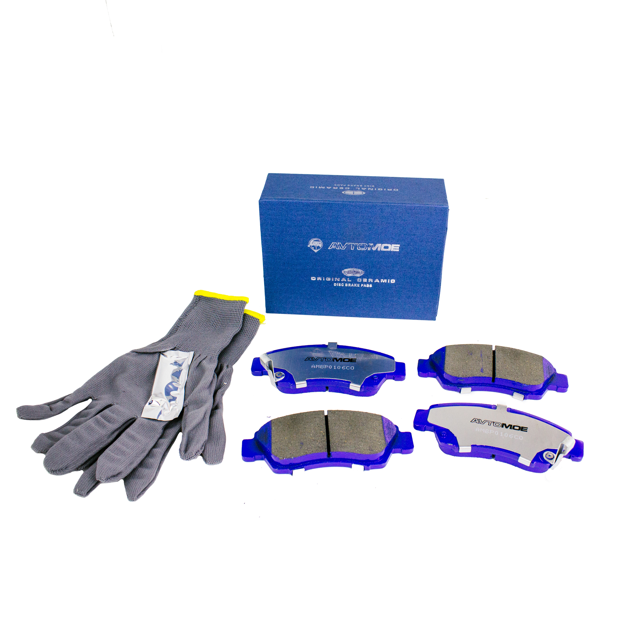 Колодки тормозные передние AMBP0106CO AVTOMOE