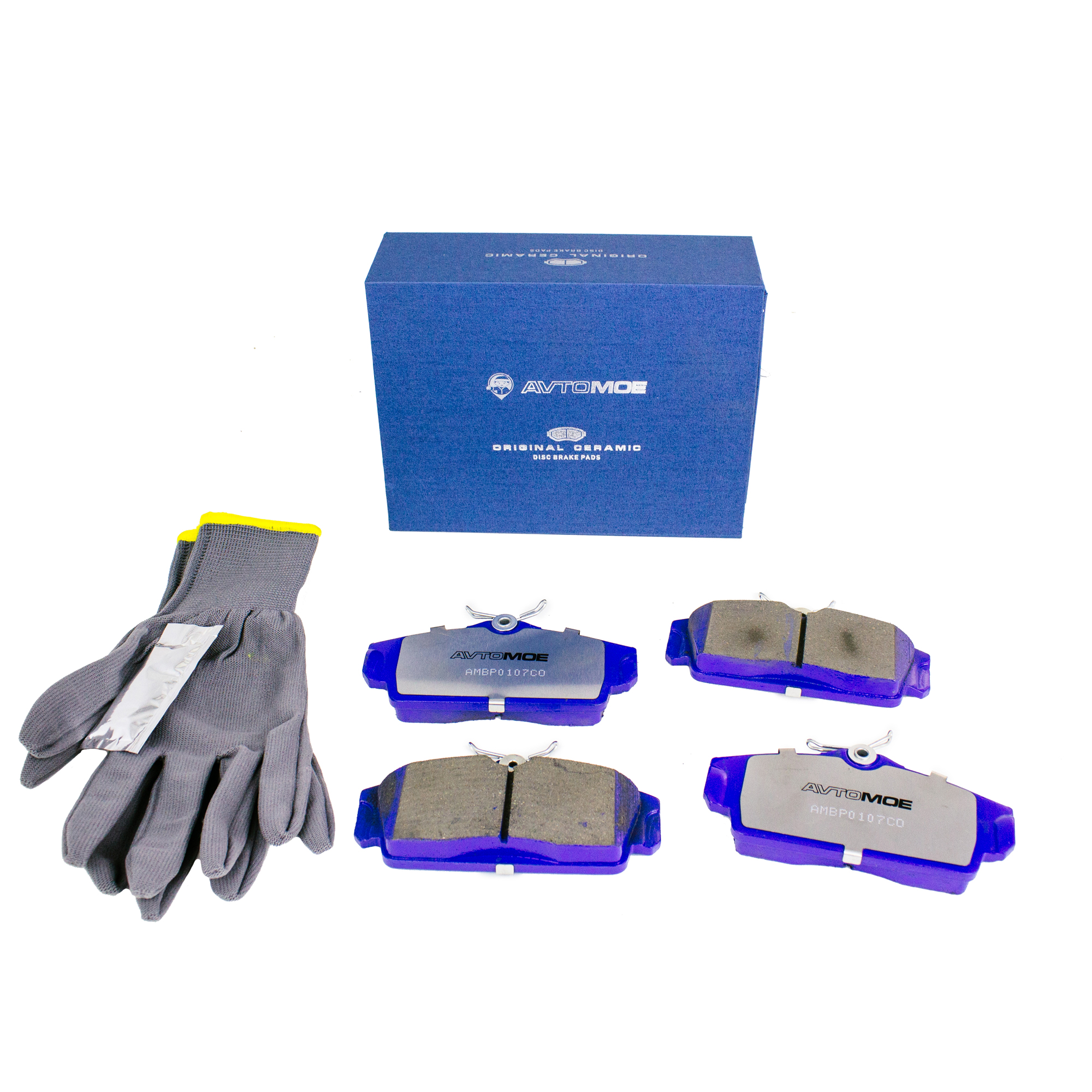Колодки тормозные передние AMBP0107CO AVTOMOE