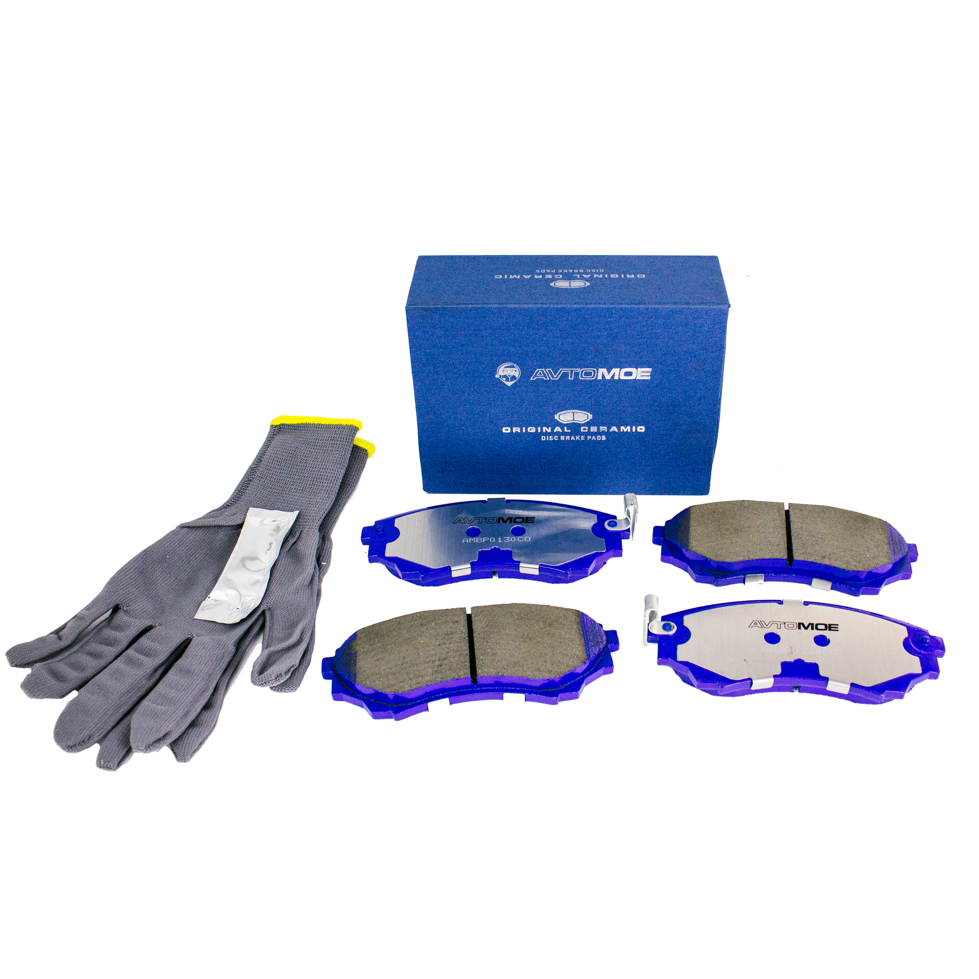 Колодки тормозные передние AMBP0130CO AVTOMOE