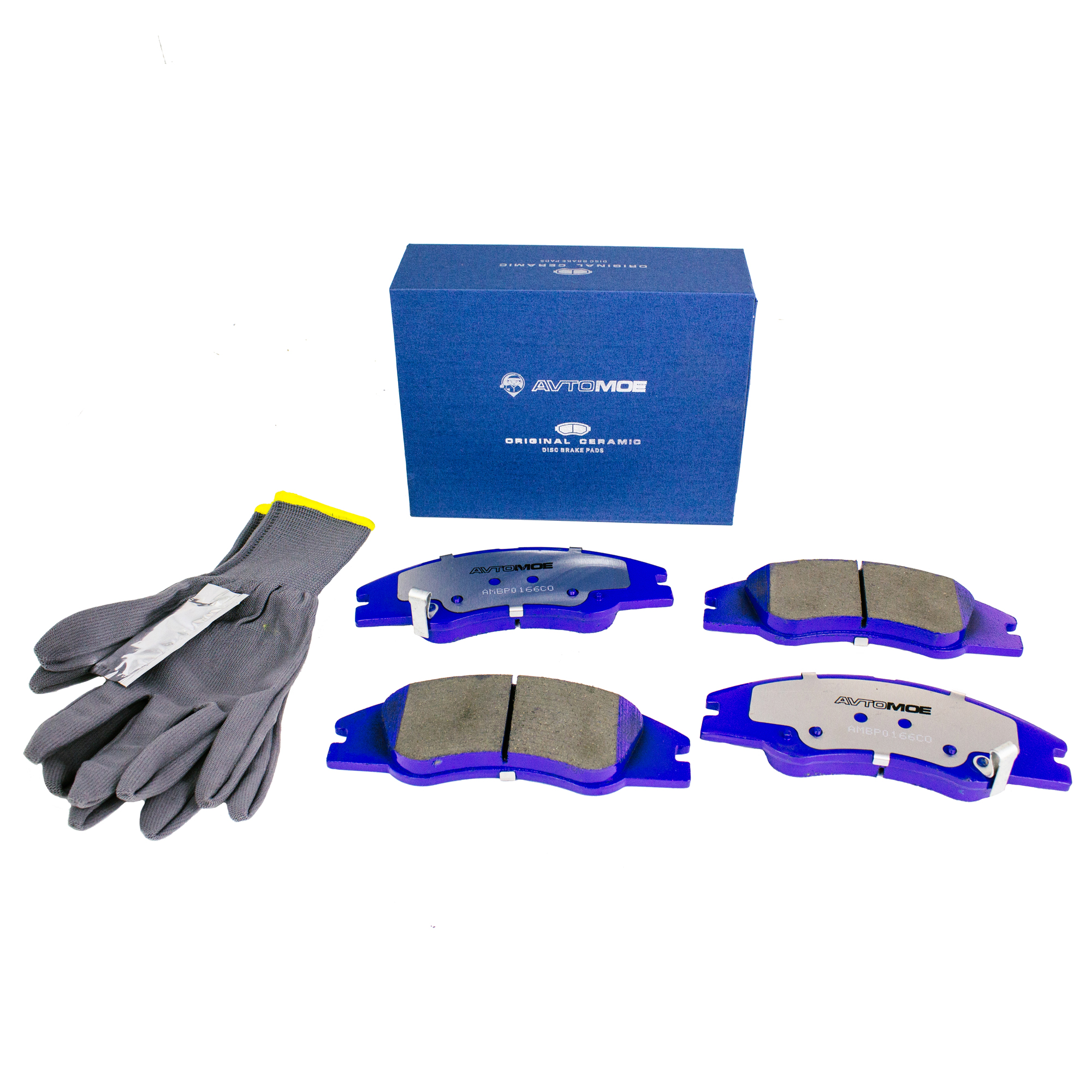 Колодки тормозные передние AMBP0166CO AVTOMOE