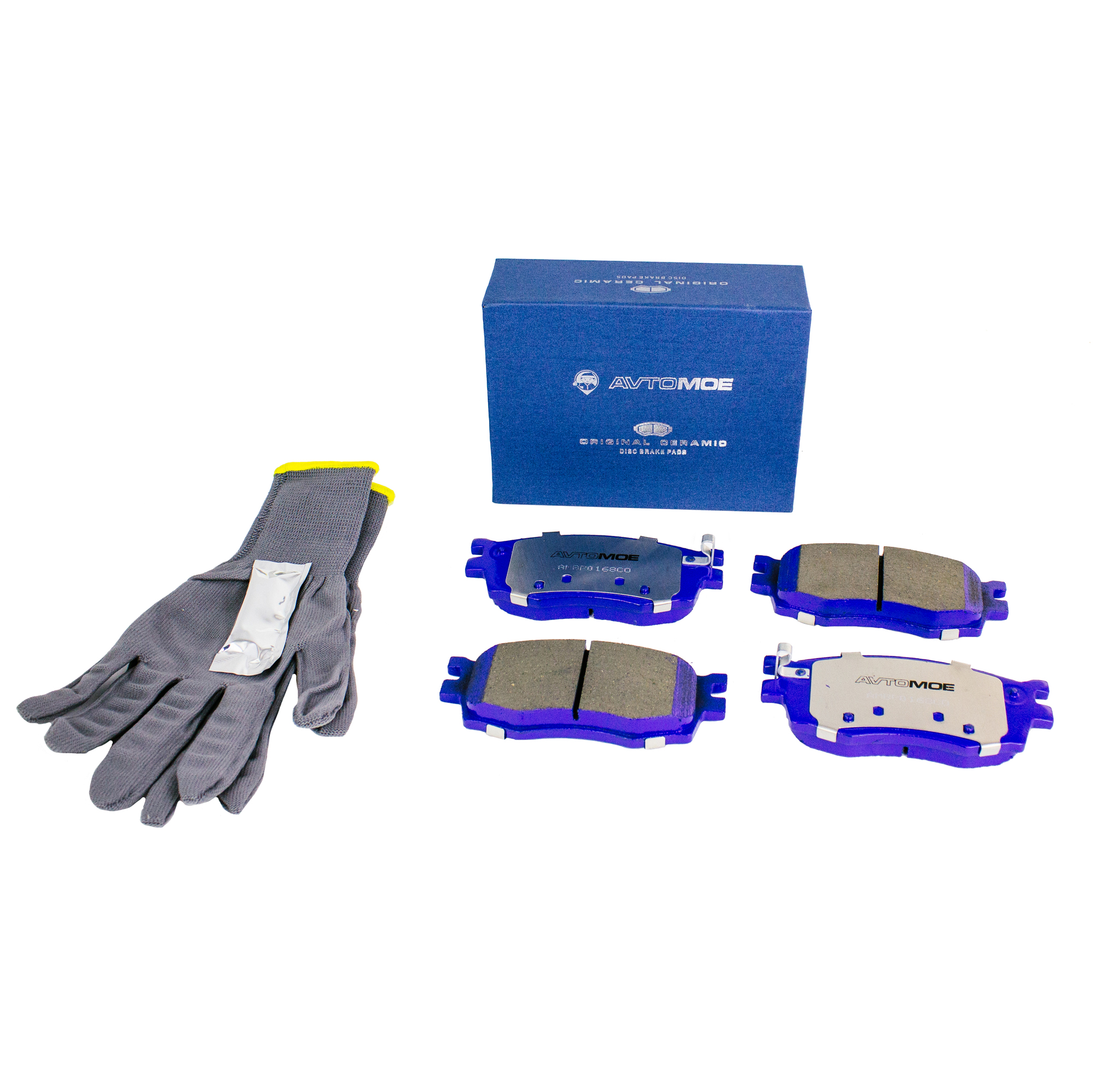 Колодки тормозные передние AMBP0168CO AVTOMOE