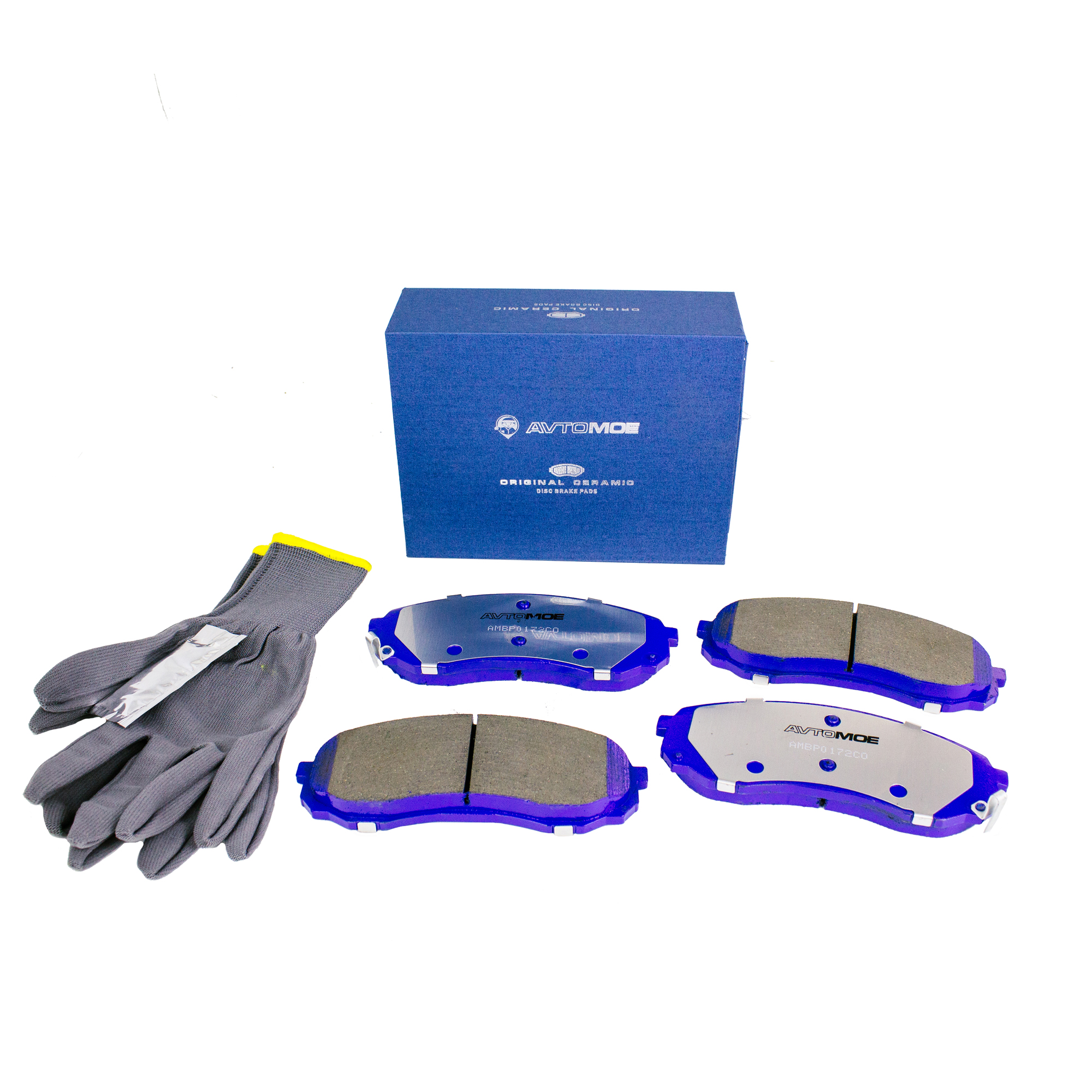 Колодки тормозные передние AMBP0172CO AVTOMOE