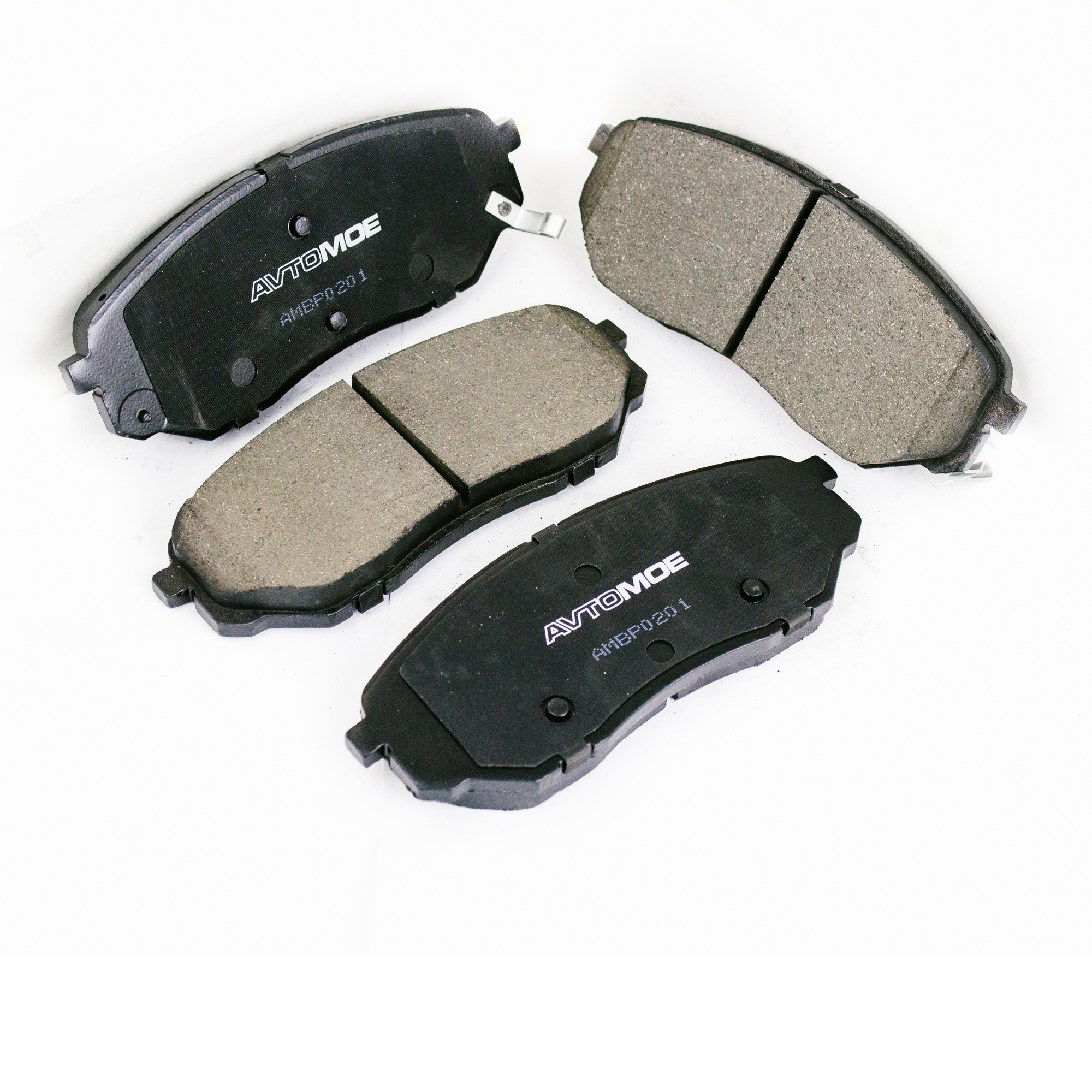Колодки тормозные передние AMBP0201 AVTOMOE
