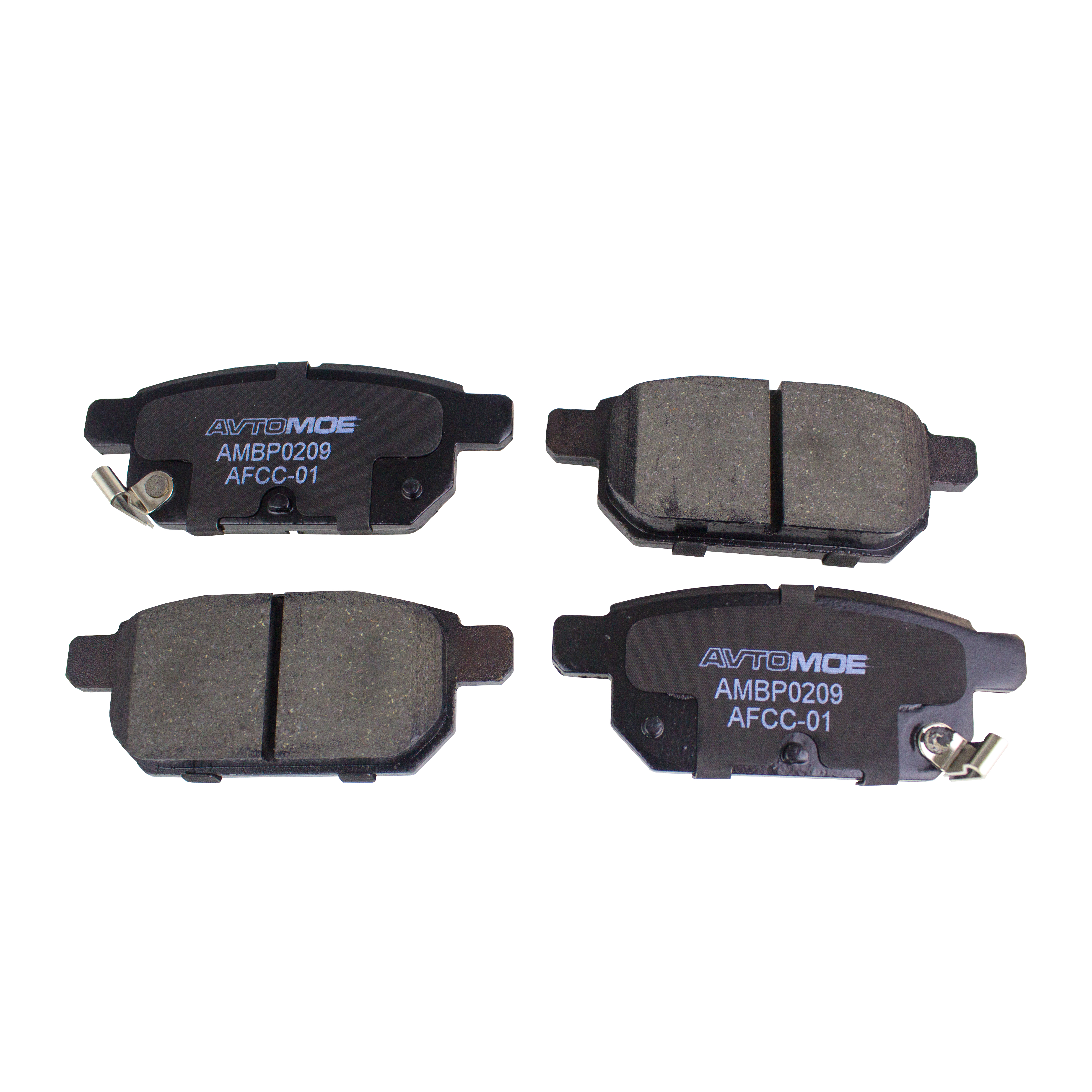 Колодки тормозные задние AMBP0209 AVTOMOE