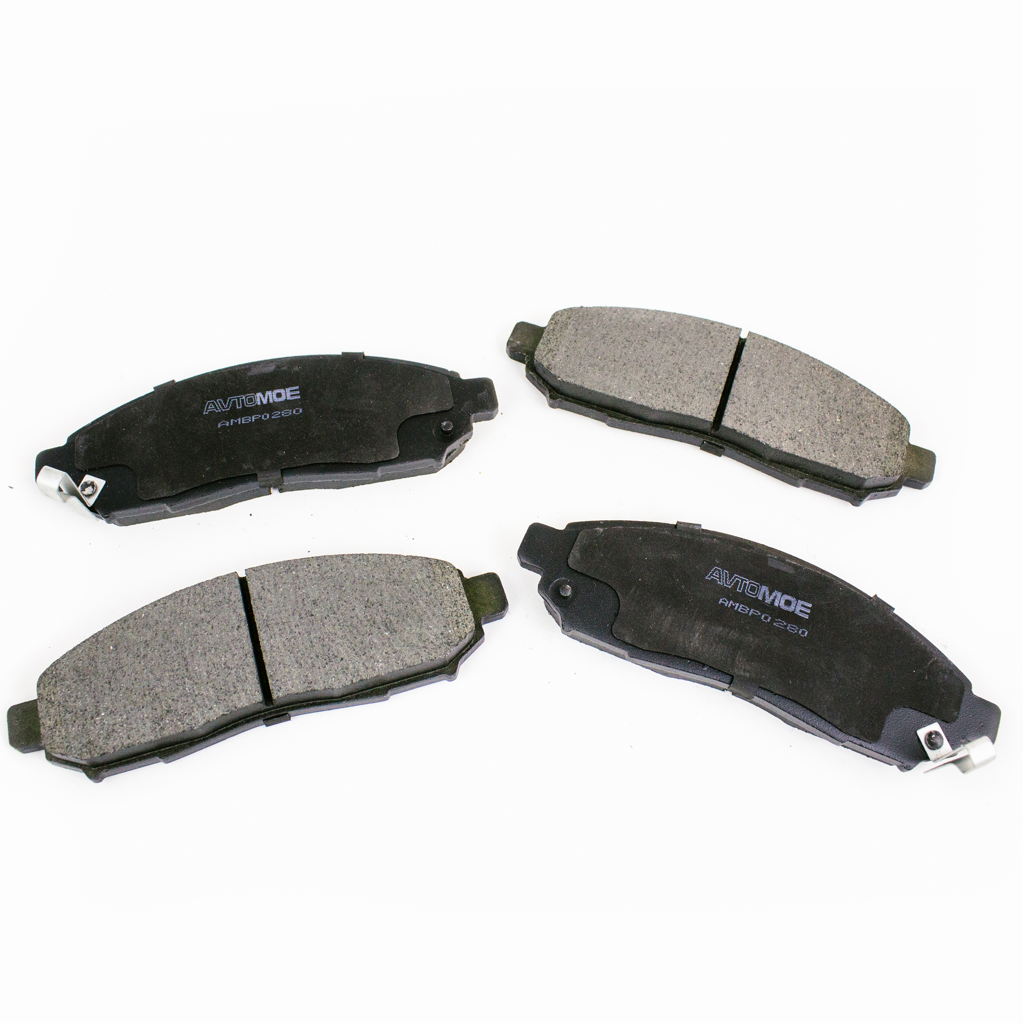 Колодки тормозные передние AMBP0280 AVTOMOE
