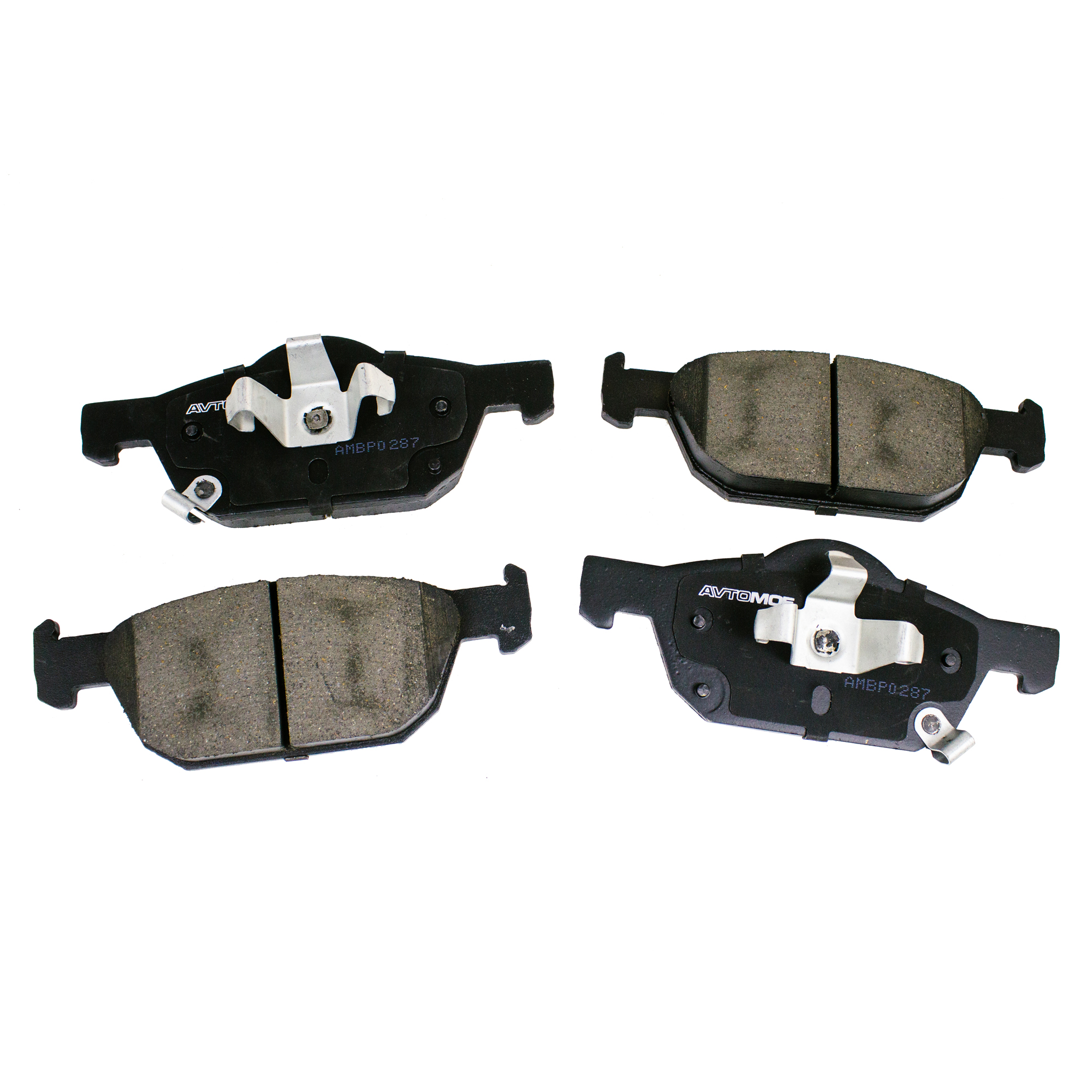 Колодки тормозные передние AMBP0287 AVTOMOE