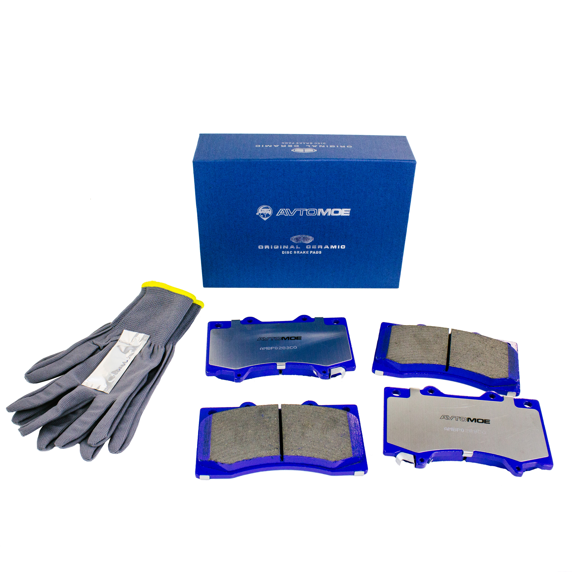 Колодки тормозные передние AMBP0288CO AVTOMOE