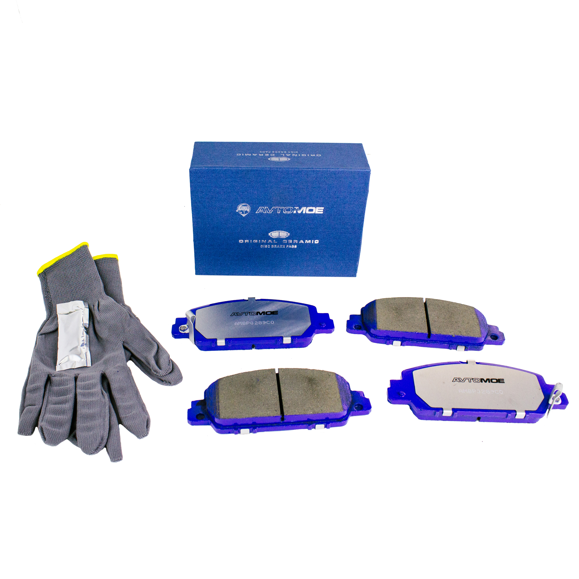 Колодки тормозные передние AMBP0289CO AVTOMOE