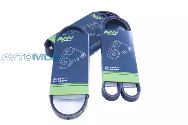 Ремень генератора MATIZ 0.8,spark m200 (ручейковый) - 665мм AW2130536 Aywiparts (фото №1)