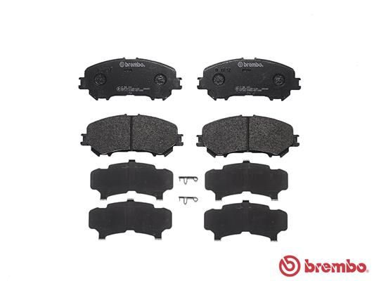Колодки передниe P56100 Brembo (фото №1)