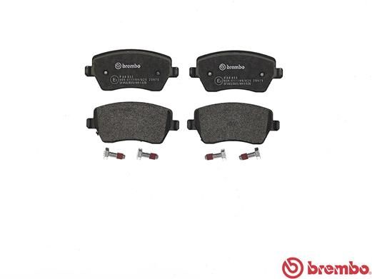 Колодки тормозные передние P68033 Brembo (фото №1)