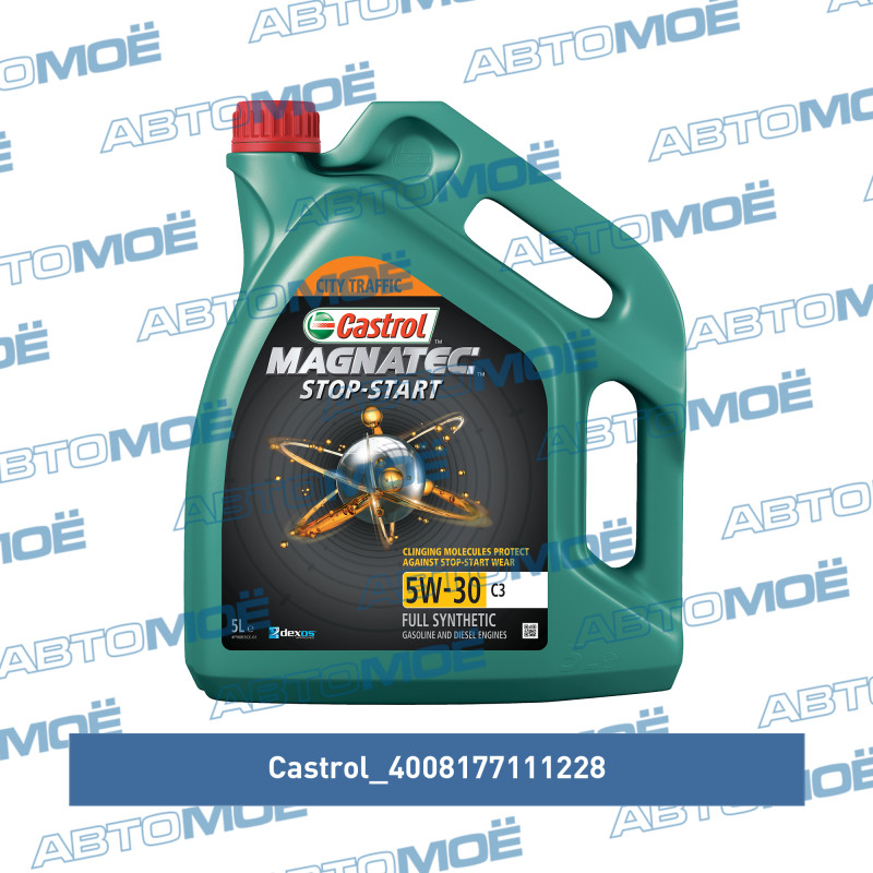 Масло моторное Castrol Magnatec Stop-Start C3 5W-30 5л CASTROL 4008177111228