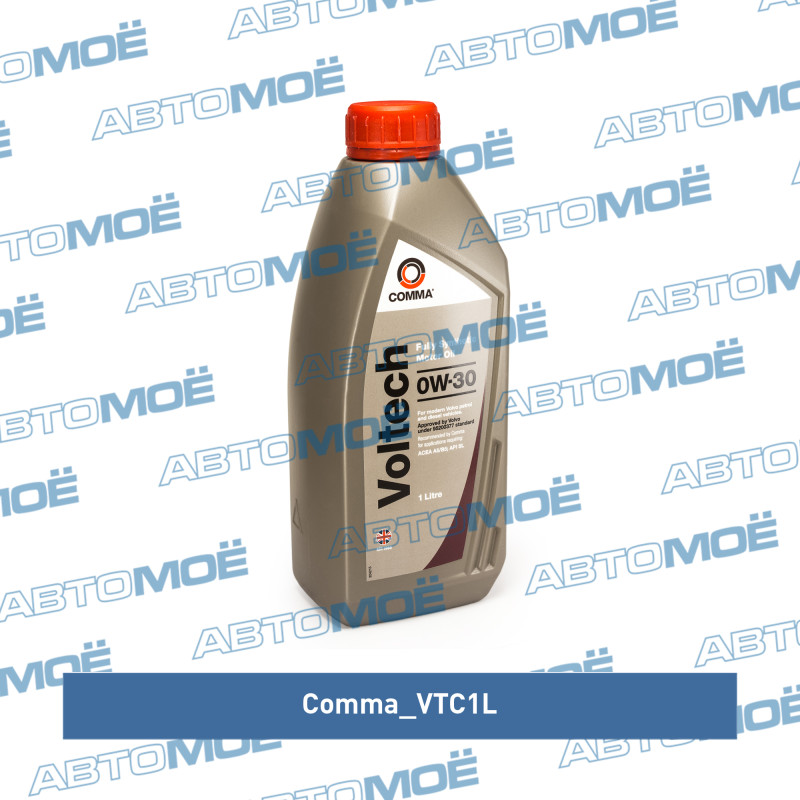 Масло моторное Comma Voltech A5/B5 0W-30 1л COMMA VTC1L