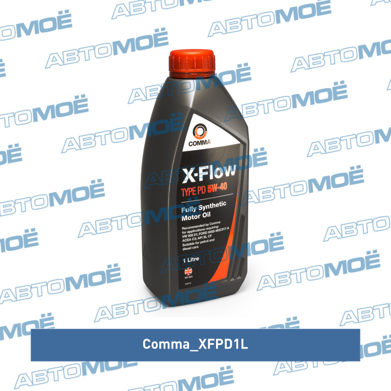 Масло моторное Comma X-Flow Type PD C3 5W-40 1л COMMA XFPD1L