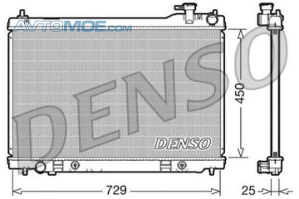 Радиатор охлаждения основной DRM46100 Denso (фото №1)