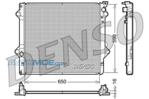 Радиатор охлаждения DRM50048 Denso (фото №1)