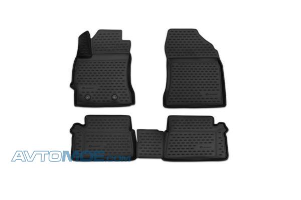 Коврики 3D в салон TOYOTA Auris 2013, 4 шт. (полиуретан) NLC3D4862210k Element (фото №1)