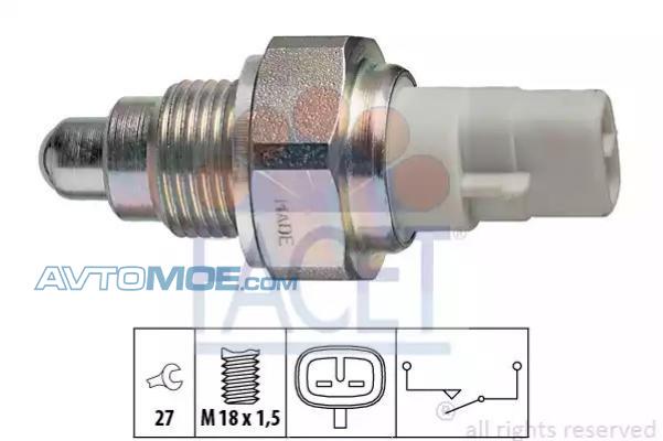 Датчик включения блокировки моста 76111 Facet (фото №1)