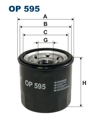 Фильтр масляный OP595 FILTRON