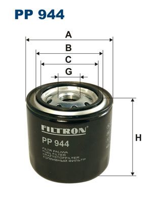 Фильтр топливный PP944 Filtron (фото №1)