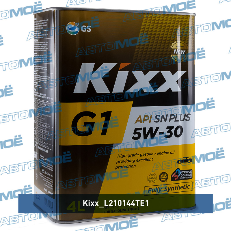 Масло моторное Kixx G1 SN Plus 5W-30 4л KIXX L210144TE1