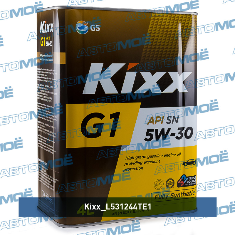 Масло моторное Kixx G1 SN/CF 5W-30 4л KIXX L531244TE1