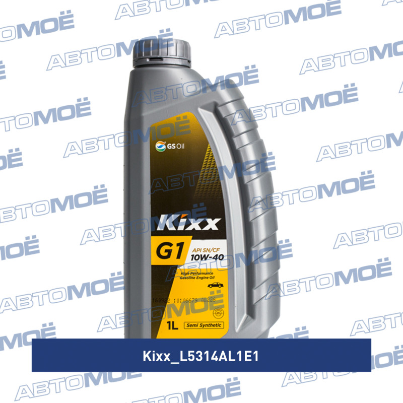 Масло моторное Kixx G SN/CF 10W-40 1л KIXX L5314AL1E1