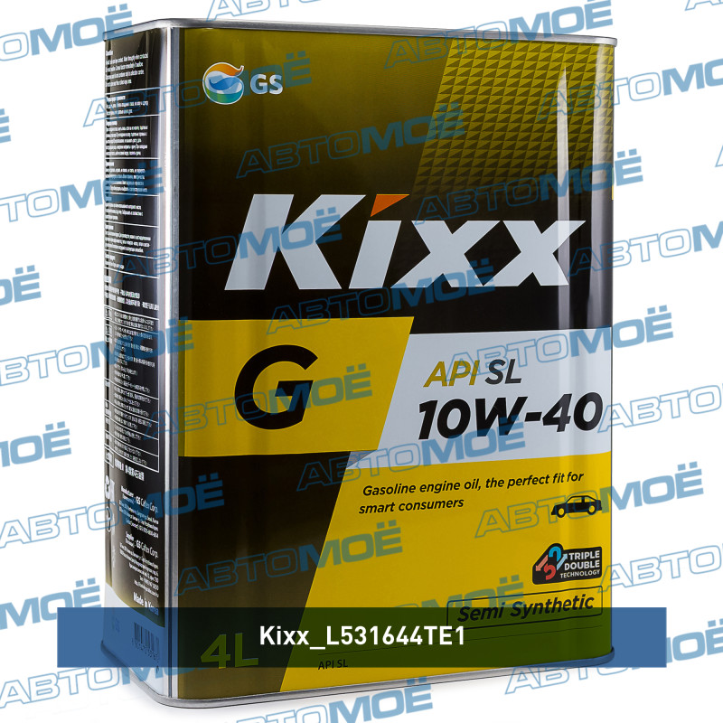 Масло моторное Kixx G SL/CF 10W-40 4л KIXX L531644TE1