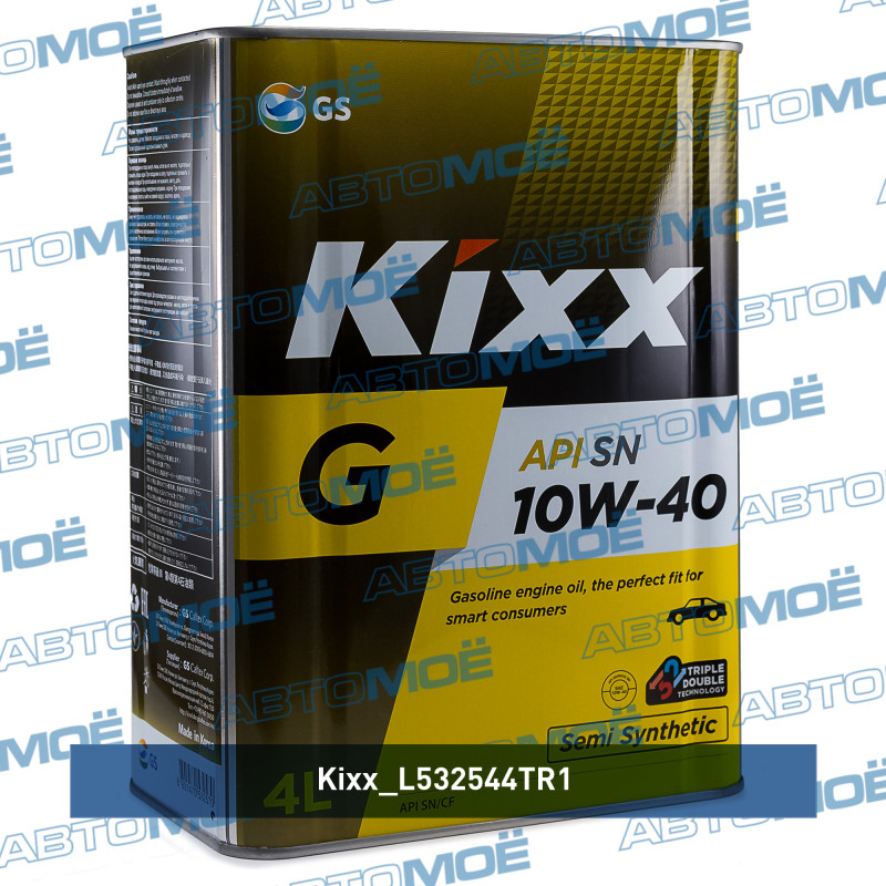 Масло моторное Kixx G SN/CF 10W-40 4л KIXX L532544TR1