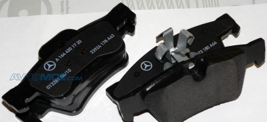 Колодки задние A1644201520 Mercedes-Benz (фото №1)