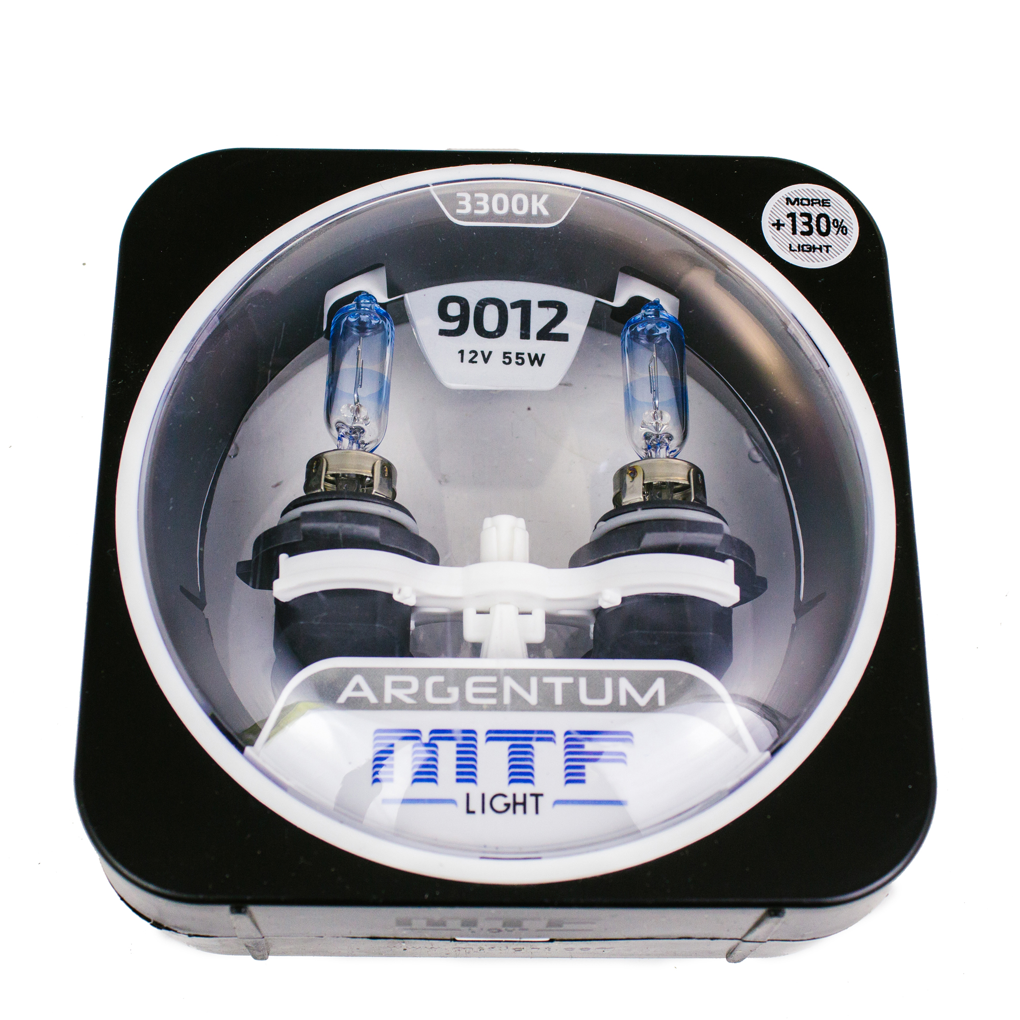 Лампа серия Argentum +130% 3300K HIR2 12V 55W H3A12H2 MTF Light (фото №1)