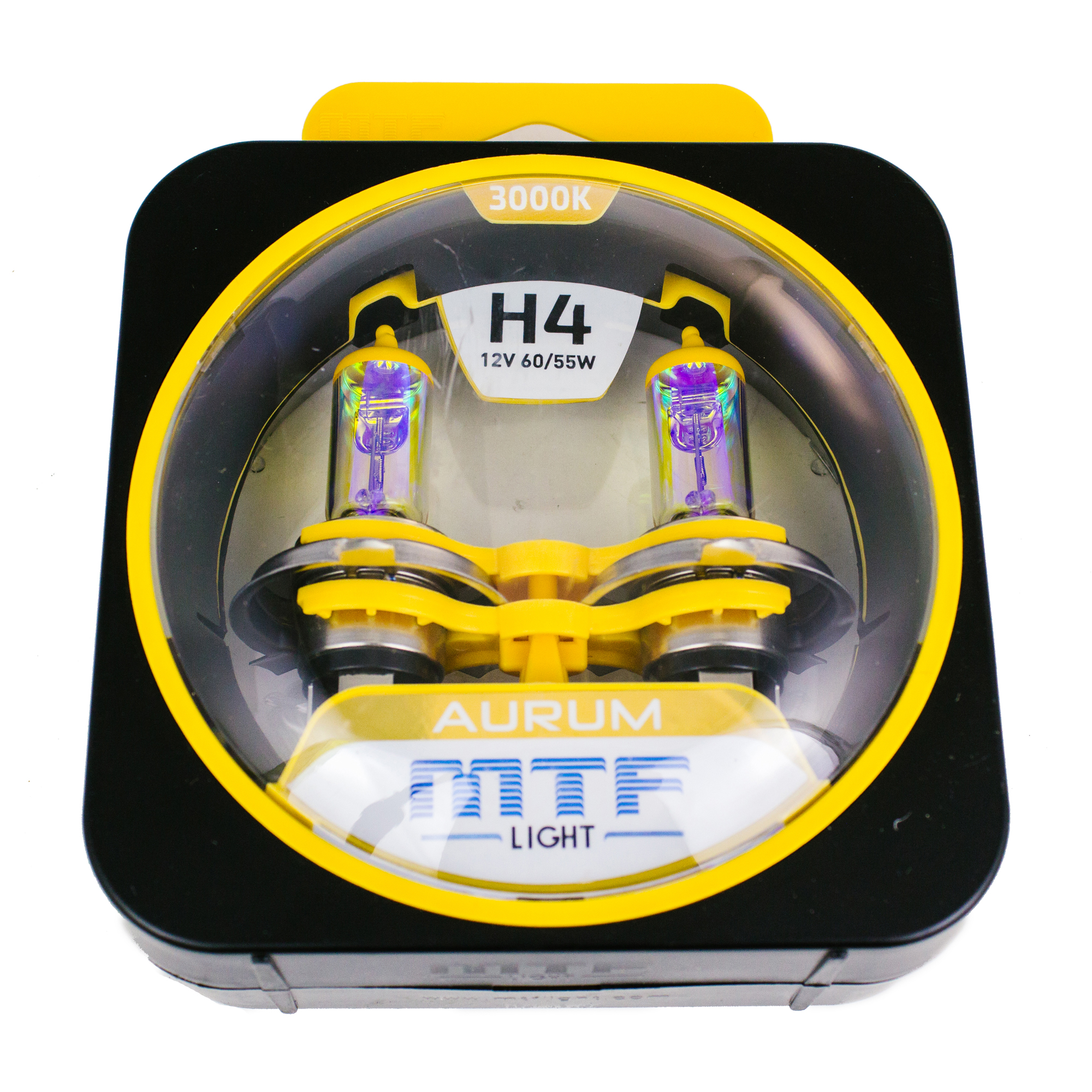 Лампа серия Aurum 3000K H4 12V 60/55W HAU1204 MTF Light (фото №1)