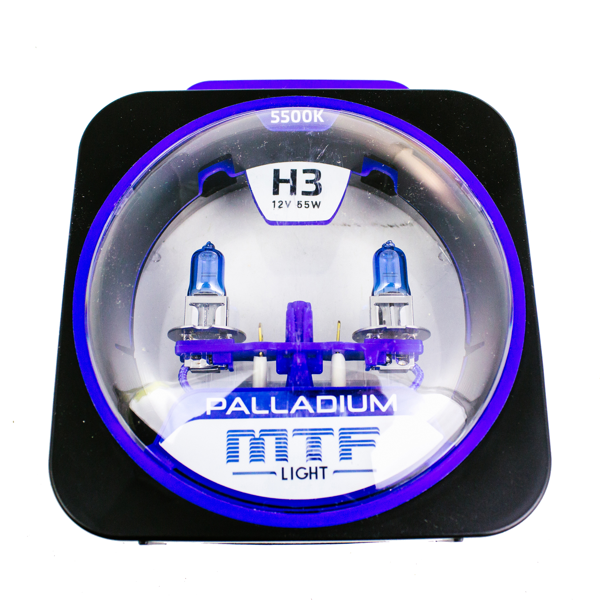 Лампа серия Palladium 5500K H3 12V 55W HPA1203 MTF Light (фото №1)