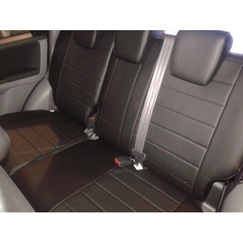 Чехлы Suzuki SX4 I (2006-2014) Hatchback, Экокожа "Автопилот" Черный PSV 118182