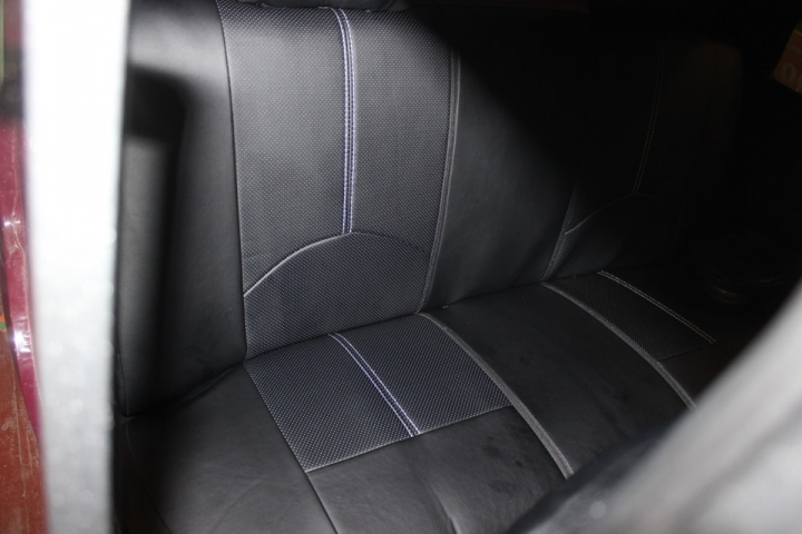 Чехлы на сиденья универсальные Imperial Next (экокожа,черный,строчка синяя) PSV 124615