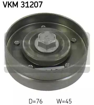 Ролик обводной ремня генератора VKM31207 SKF (фото №1)